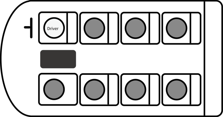 車内座席図