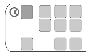 車内座席図